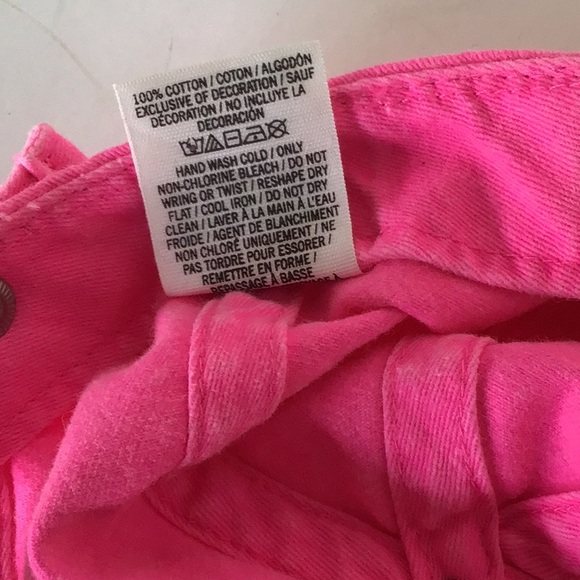 PINK VICTORIAS SECRET COTTON BASEBALL HAT. OSFM - Picture 9 of 10